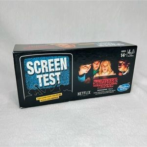 Stranger Things Screen Test Card Game
